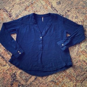 Free People Peasant blouse/ Size Small